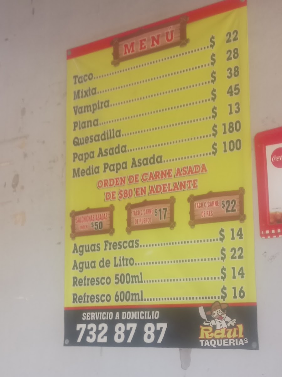 Taqueria Raul Menu - Image 2
